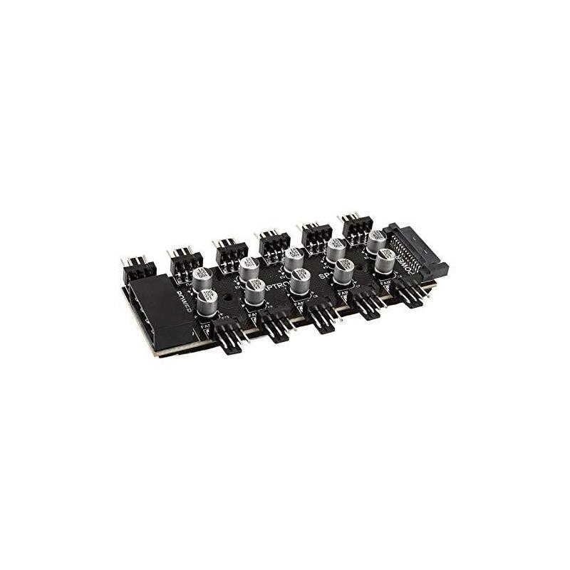 Lamptron SP105 10X Pwm-ventilador-hub