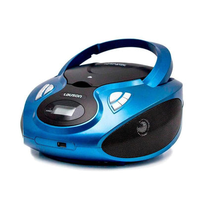 Lauson CP736 Blue Reproductor Radio Cd With Speakers Incorporados — image 1