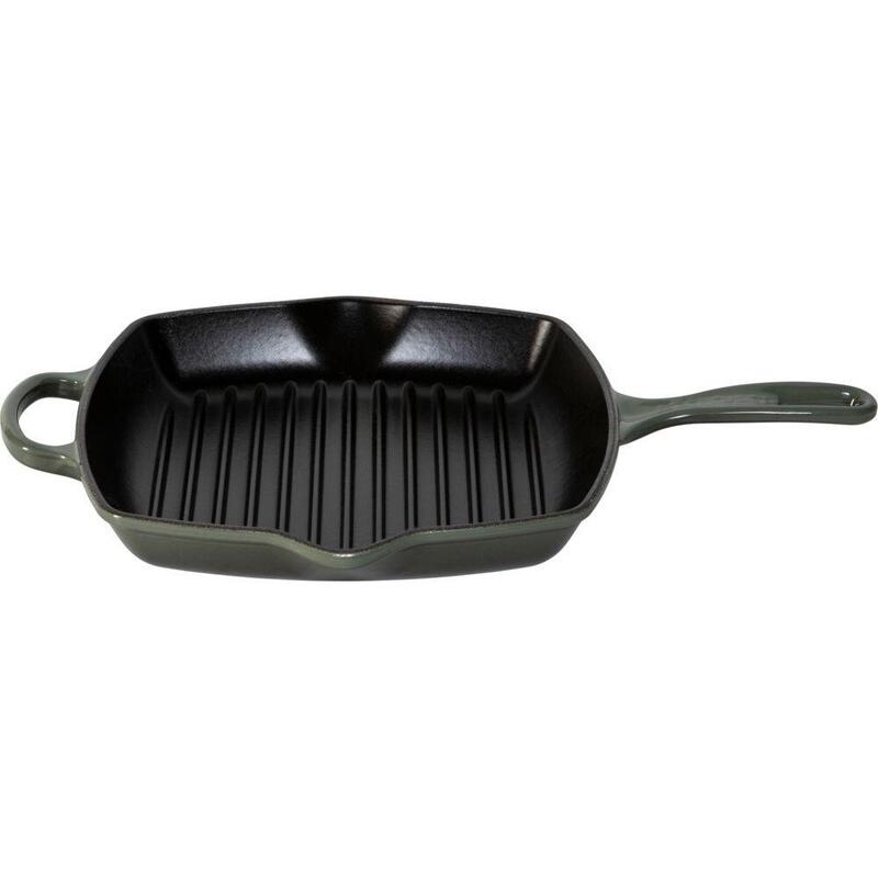 Le Creuset Grillpfanne Gusseisen Quad. Thyme 26CM