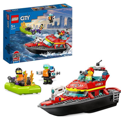 Lego 60373 City Barco Bomberos — image 1