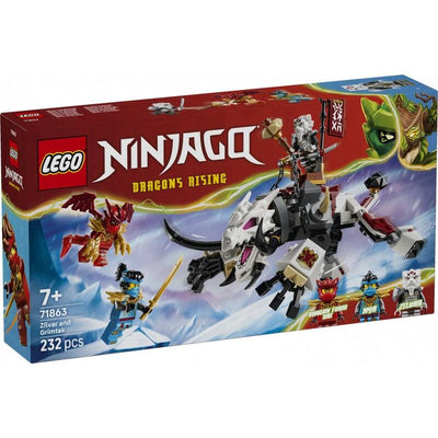 Lego 71863 Ninjago Zilvar Auf Seinem Drachentier Grimtak 71863 — image 1