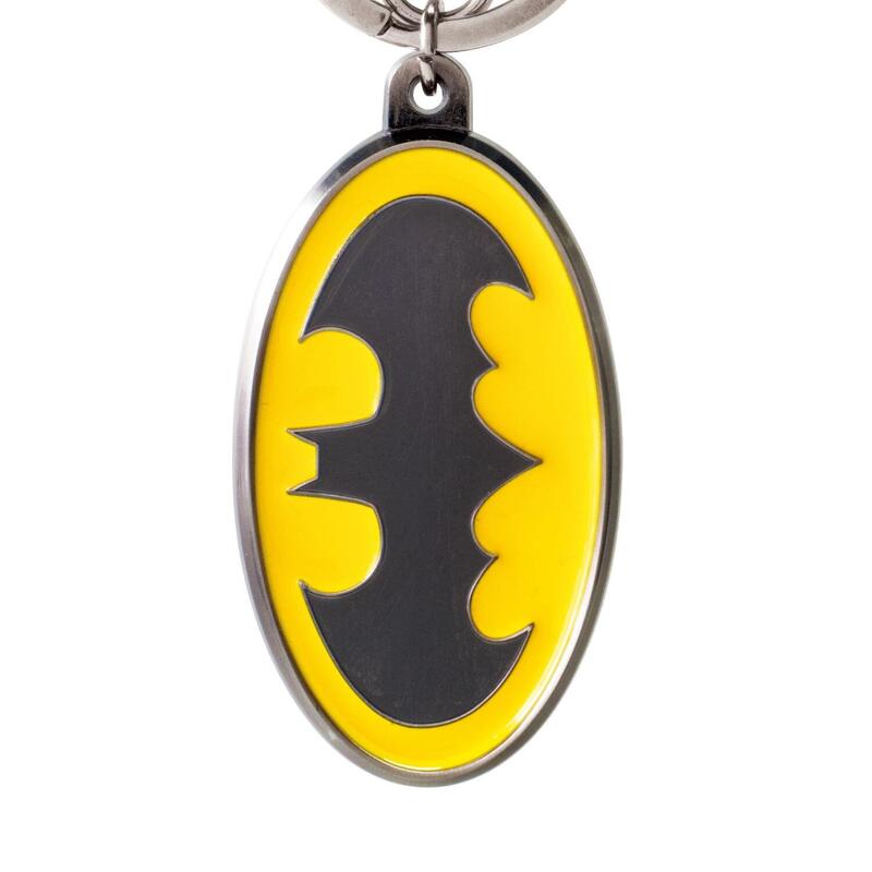 Keyring Batman Logo Colour Filled