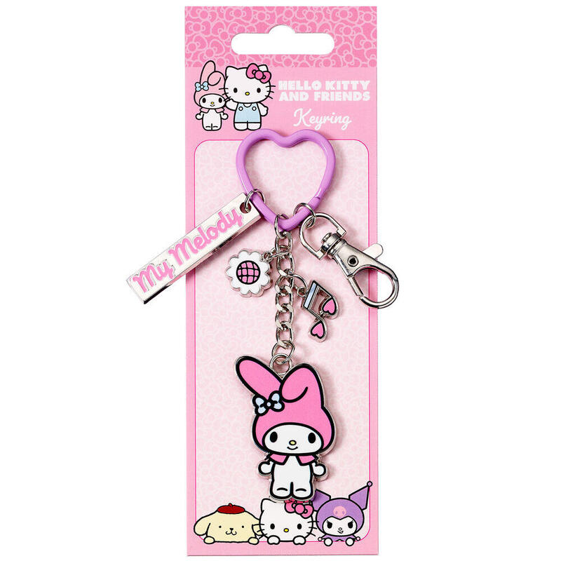 Keyring My Melody Hello Kitty