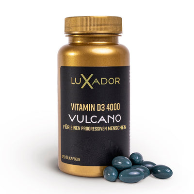 Luxador Vitamin D3 Vulcano 4000 IU N60 – for men (DE version)