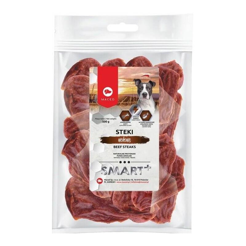 Maced Beef Steaks - Golosina Perros - 500G
