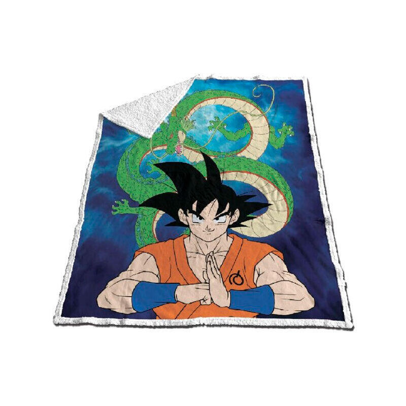 Blanket Coralina Sherpa Dragon Ball Z