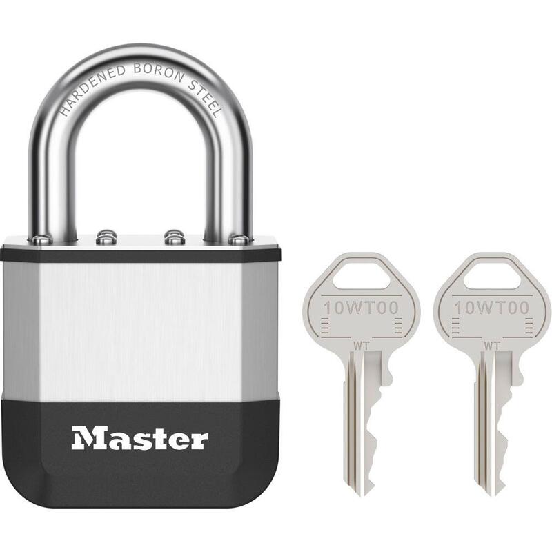 Master Lock Elite 52MM Vorhänge- Schloss 25MM Bügel 5-STIFT-ZYL.