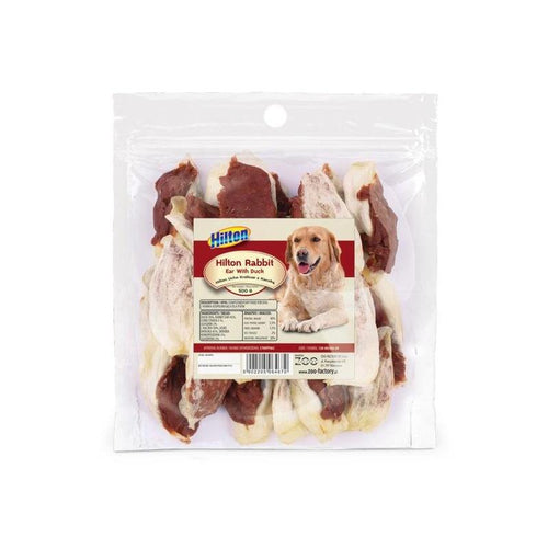 Hilton Masticable Perros Rabbit Ear With Duck 500G — image 1