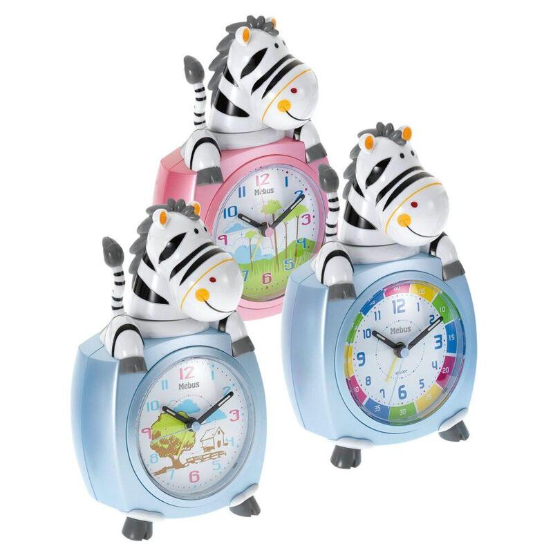 Mebus 26637 Watch Despertador Nios Zebra Colours Surtidos