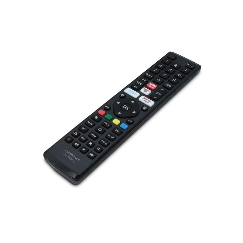 Metronic Remote Control Compatible With Tvs Hisense - Black
