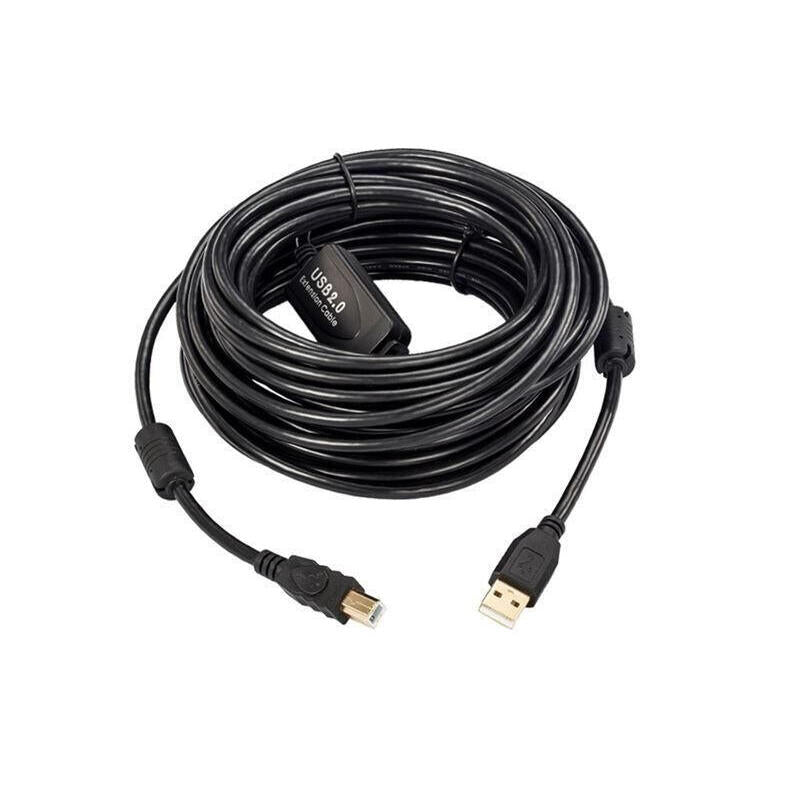 Microconnect USBAB5B-ACTIVE USB Cable USB 2.0 5M USB a USB B Black