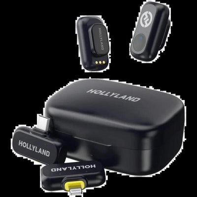 Hollyland Microphone Lark A1 Combo Wireless Solapa Grey Espacial — image 1