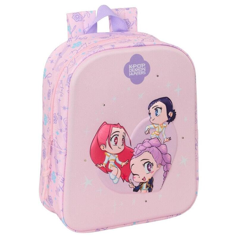 Backpack 3D Leds Chibi Kpop Demon Hunters 27CM