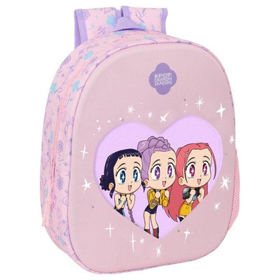 Backpack 3D Leds Chibi Kpop Demon Hunters 33CM — image 1