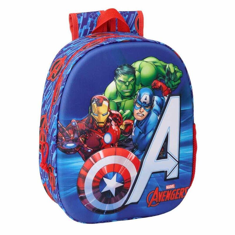 Backpack 3D Vengadores Avengers Marvel 33CM