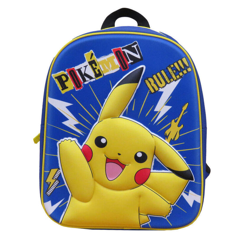 Backpack 3D Pikachu Pokemon 30CM
