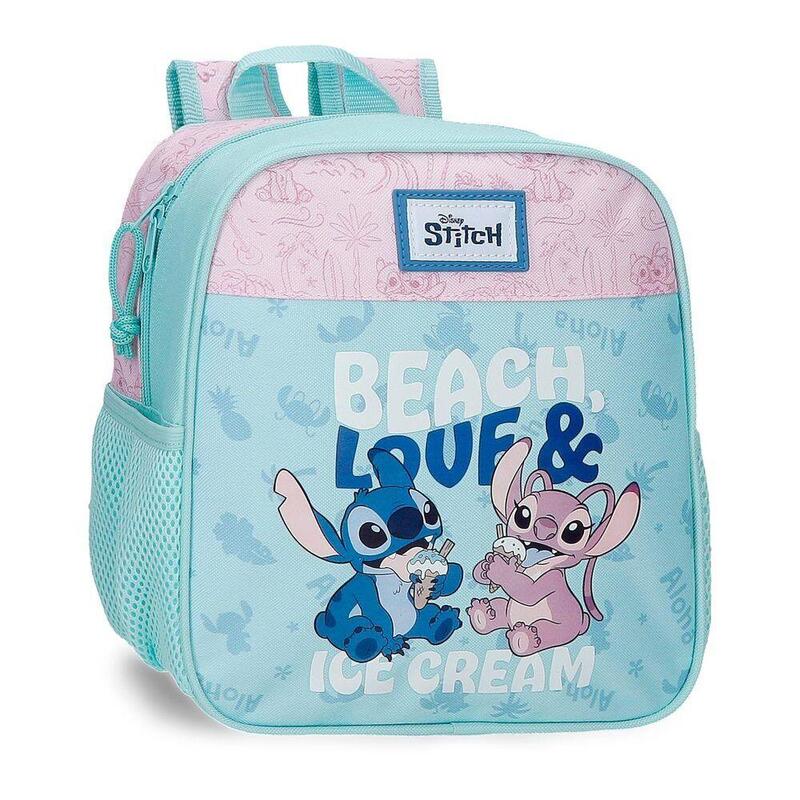 Backpack Beach & Love Stitch Disney 25CM Adaptable