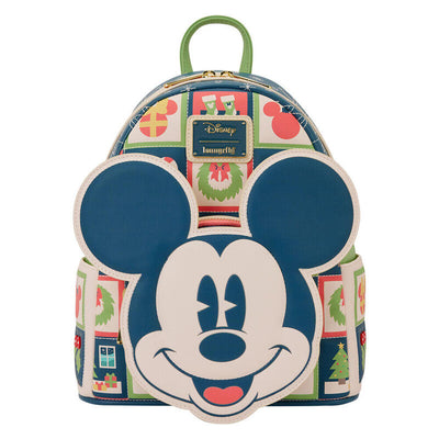 Loungefly Backpack Mickey Holiday Disney — image 1