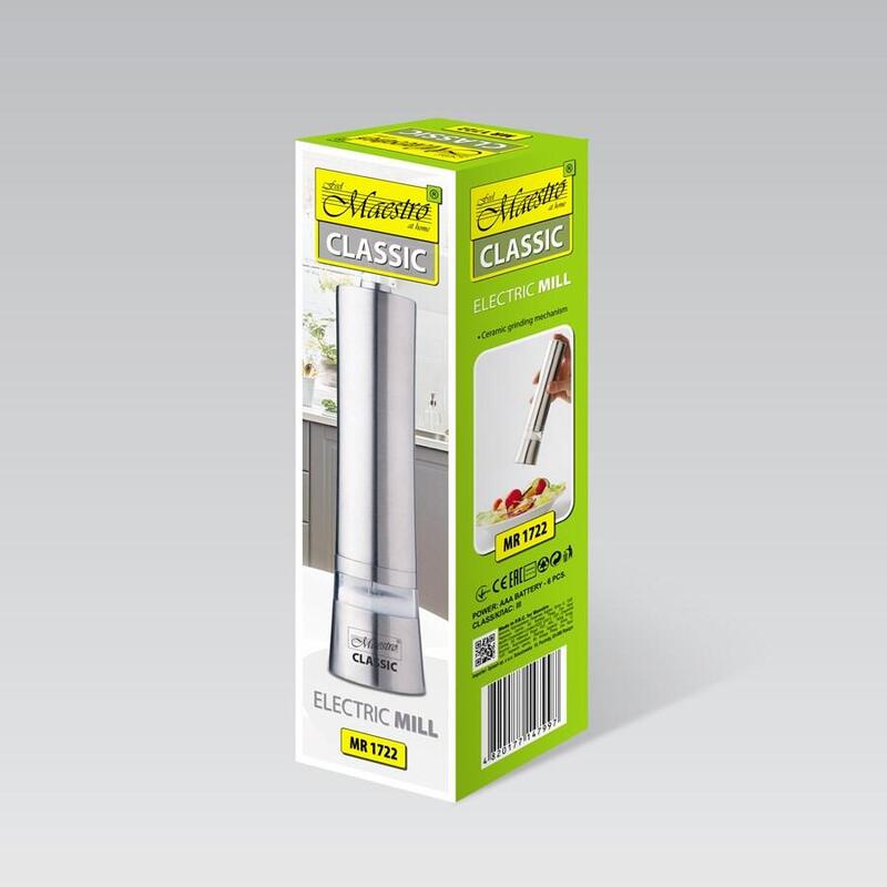 Maestro Molinillo Especias Eléctrico MR-1722