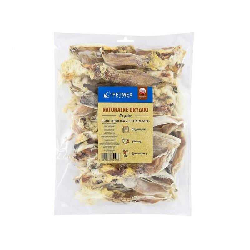 Petmex Mordedor Perros Oreja Conejo With Hair 500G