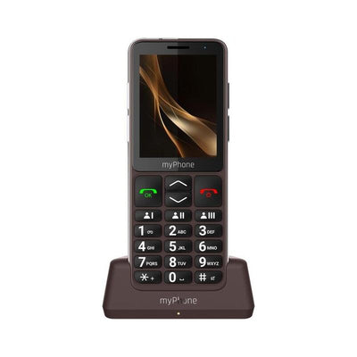 Myphone Mobile Phone Bueno LTE Praline Collection (chocolate) Nano SIM 2.8 IPS 320X240 128MB 48MB RAM SD Card  — image 1
