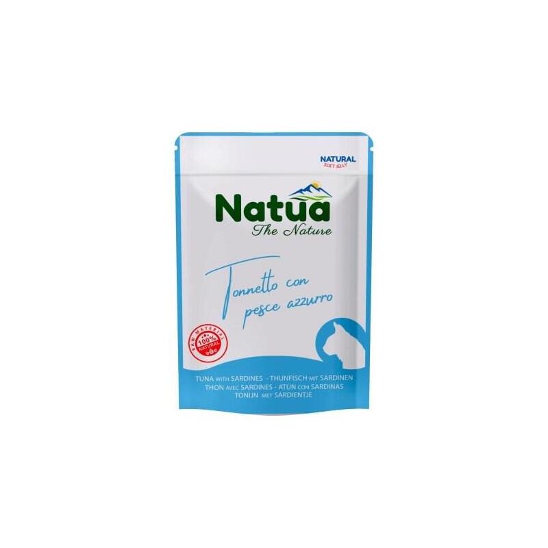 Natua Natural Tunczyk Z Sardynkami Comida Húmeda Gato 70G