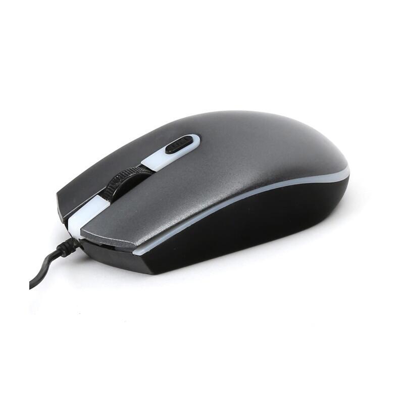 Omega Mouse Optico Rubber 2000DPI OM0550G Grey