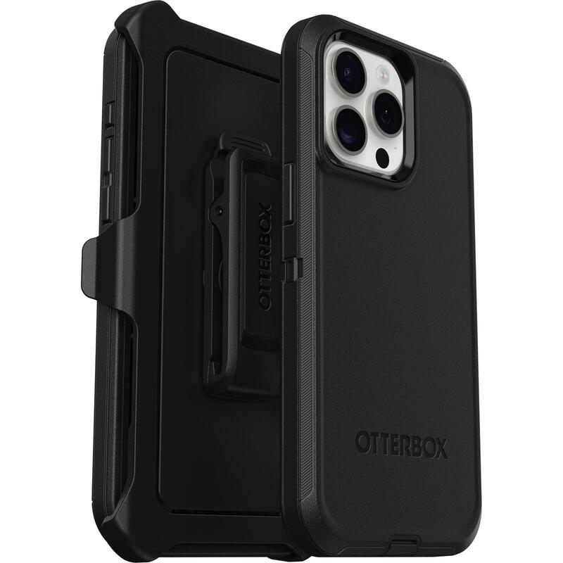 Otterbox Defender Apple Iphone 15 Pro Max. Black