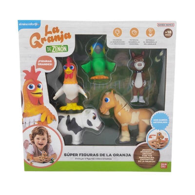 Pack 5 Super Figuras Granja Zenon — image 1