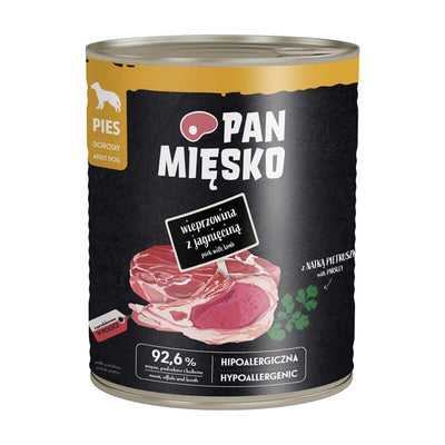Pan Miesko Pork With Lamb - Comida Húmeda Perros - 800G — image 1