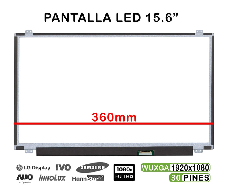 Screen LED 15.6 Laptop Msi GP62 2OE Leopard Pro