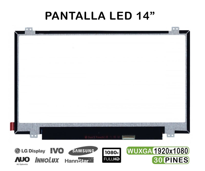 Screen LED 14 Laptop B140HAN02.0