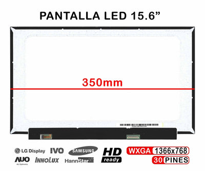 Screen LED Matte 15.6 Laptop B156XTN08.1 HW0A NT156WHM-N49 NT156WHM-N34 — image 1