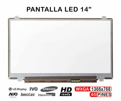 Screen LED 14 Laptop HB140WX1-300 HB140WX1-500 — image 1
