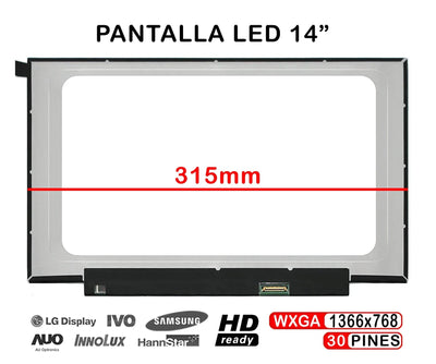 Screen LED Matte 14 Laptop NT140WHM-N46 — image 1