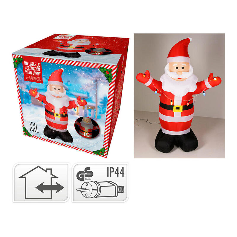 Papa Noel Hinchable With 1 LED
