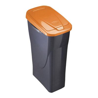 Mondex Papelera 15 Litros Ecobin With Cover Colour Black/Orange 31X20X42CM — image 1