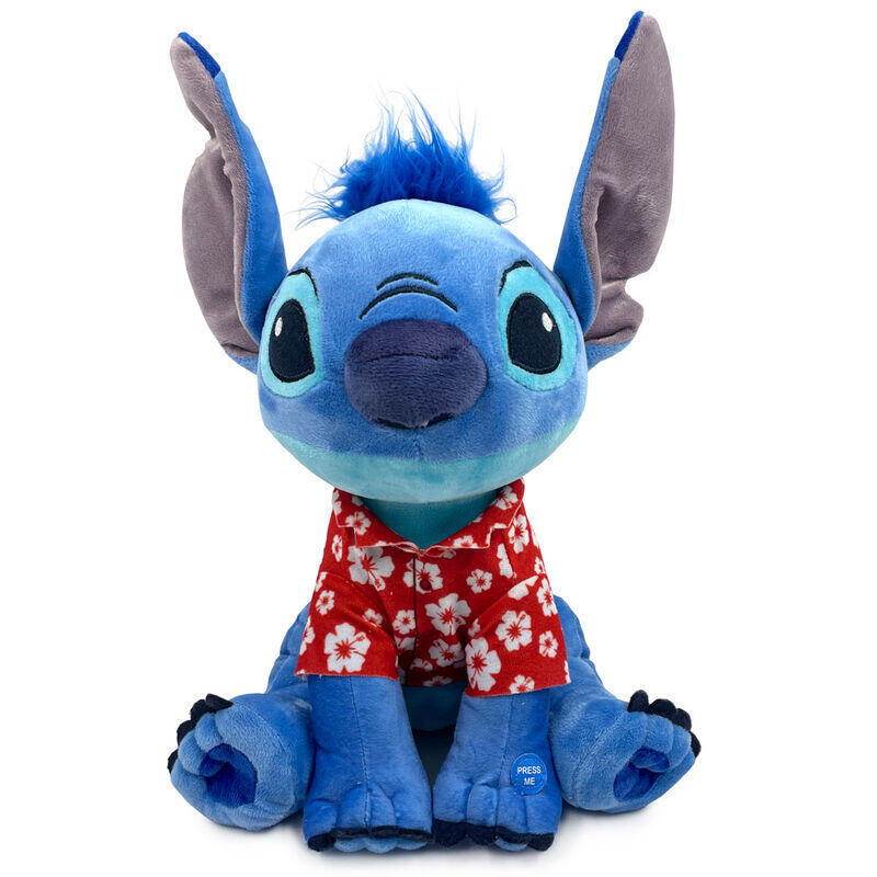 Disney Peluche Juguete Stitch Hawaii Stitch 30CM Sound