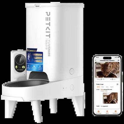 Petkit Yumshare Body Only 2 With Camera White - Comedero Automatic — image 1