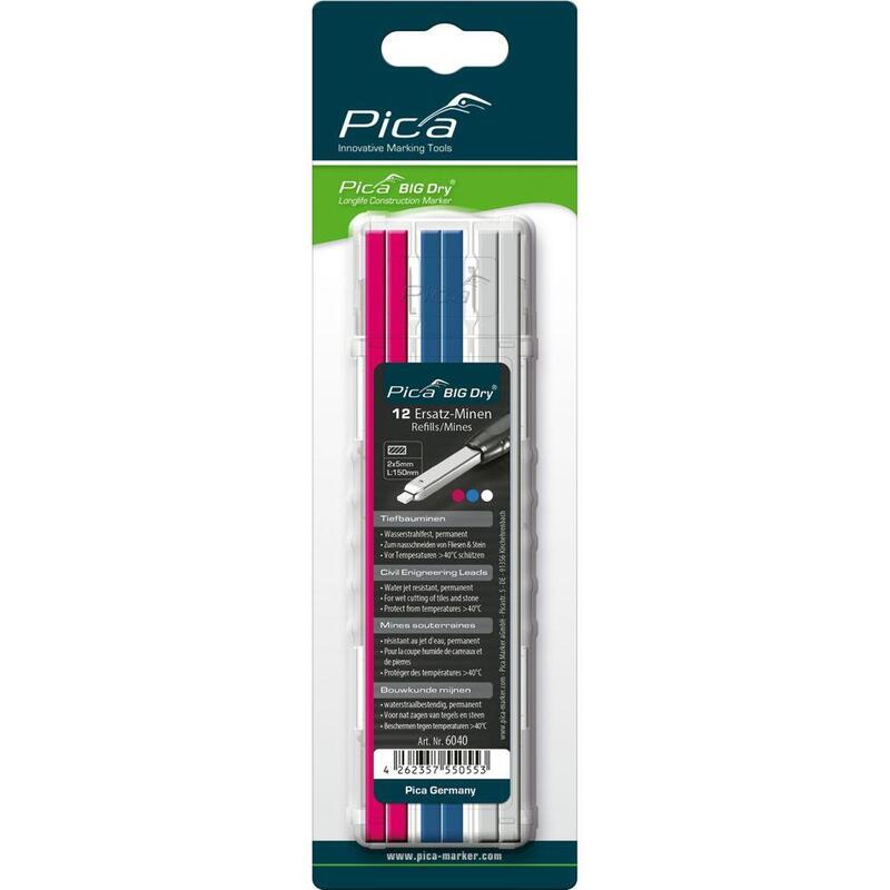 Pica Big Dry Refills Civil Engineering Assorted - Sb