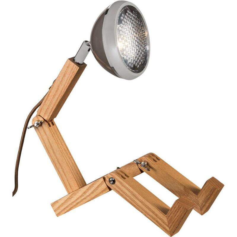 Piffany Mr.wattson Lamp Desk Mini Grey Lava