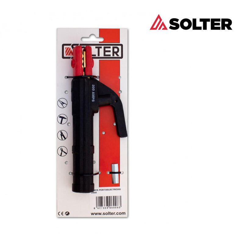 Pinza Portaelectrodos 200A Solter