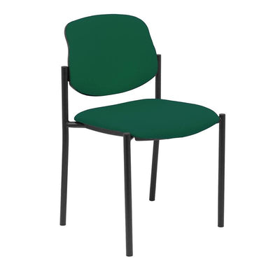 Piqueras And Crespo Nowy Styl Chair Fixed Styl Bali Green Oscuro Chasis Black — image 1