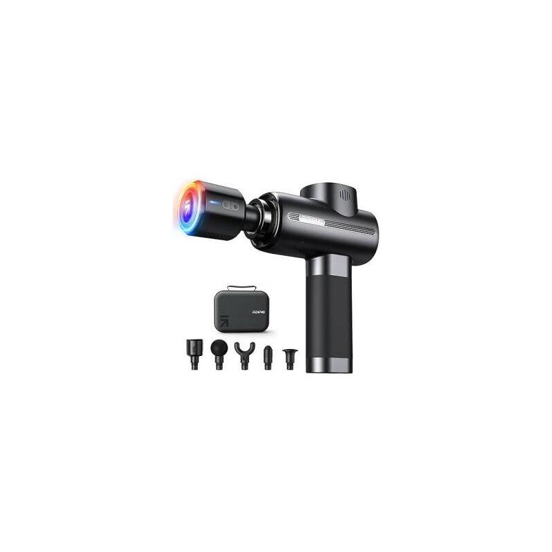 Pistola Msaje Muscular Renpho Active Thermacool Calor And Frio 3200RPM 150W 5 Velocidades Case And