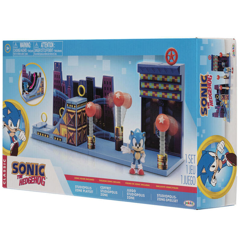 Playset Studiopolis Zone Sonic The Hedgehog 6CM