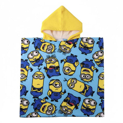 Poncho Toalla Minions Microfibra — image 1