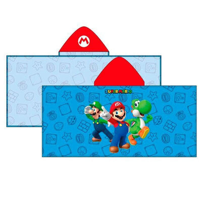 Poncho Toalla Super Mario Bros Microfibra — image 1