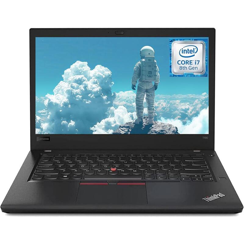 Lenovo Laptop Refurbished Thinkpad T480 I7-8550U 16GB 256SSD 14'' Windows 11 Pro Keyboard Italian 1 Year Warra