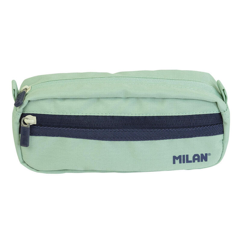 Milan Portatodo Rectangular 2 Cremalleras Serie 1918, Green