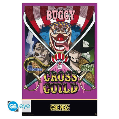 GB Eye Poster Maxi One Piece Wanted Cross Guild — image 1